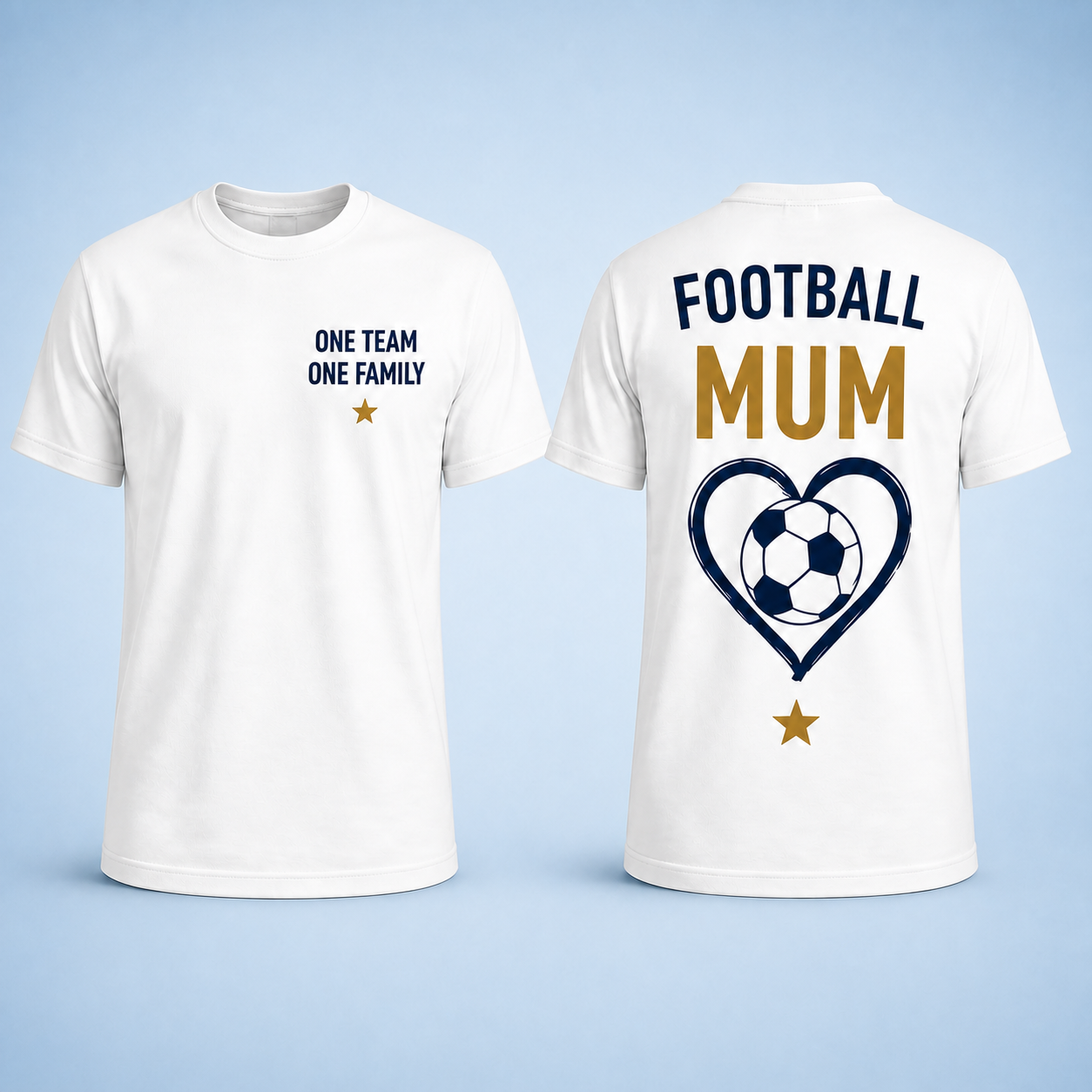 Football Mum Football Family T-shirt