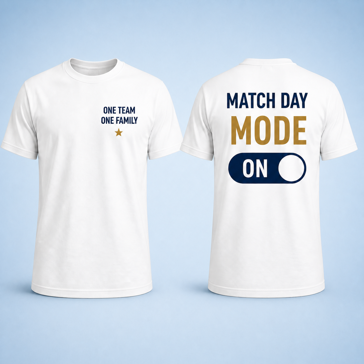 Match Day Mode Football Family T-shirt